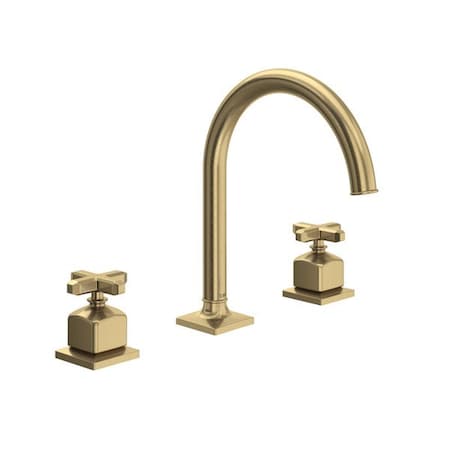 Apothecary Widespread Lavatory Faucet With C-Spout